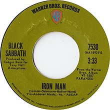 Black Sabbath  -  Iron Man (CC RPH2 Redrum) (Clean)