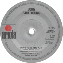 John Paul Young  -  Love Is In The Air (Remix)(Clean)